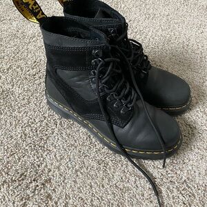 Dr. Martens Black Combat Boots